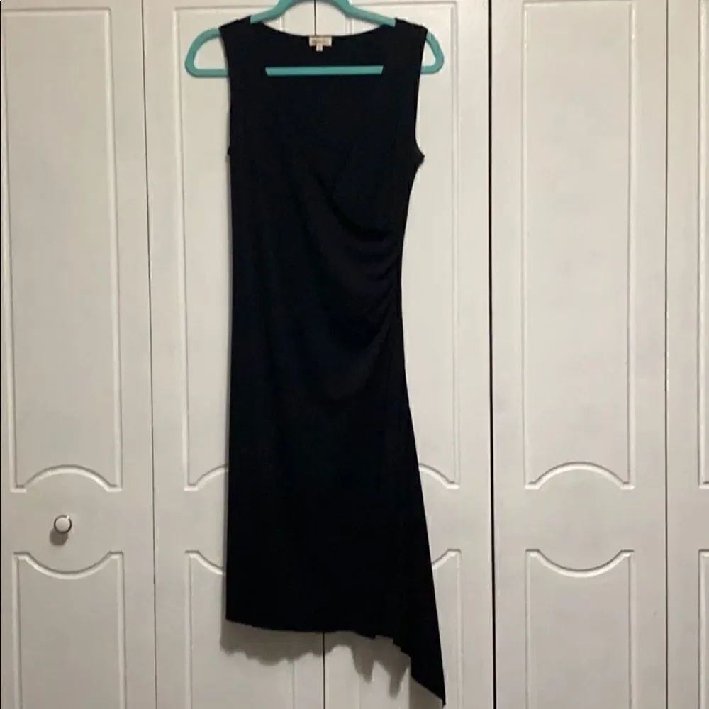 Charlotte Russe sleeveless faux wrap dress size L